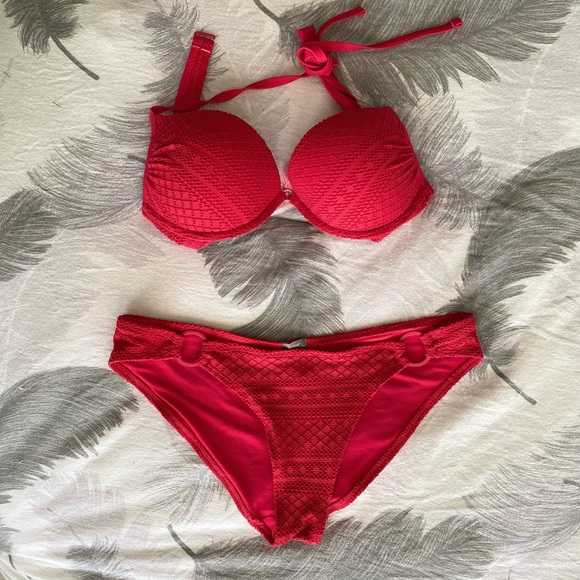 aerie Swim Crochet Lace Bikini Poshmark